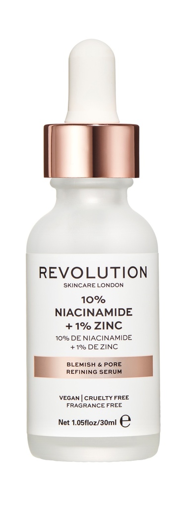 Revolution Skincare Blemish and Pore Refining Serum - 10% Niacinamide + 1% Zinc