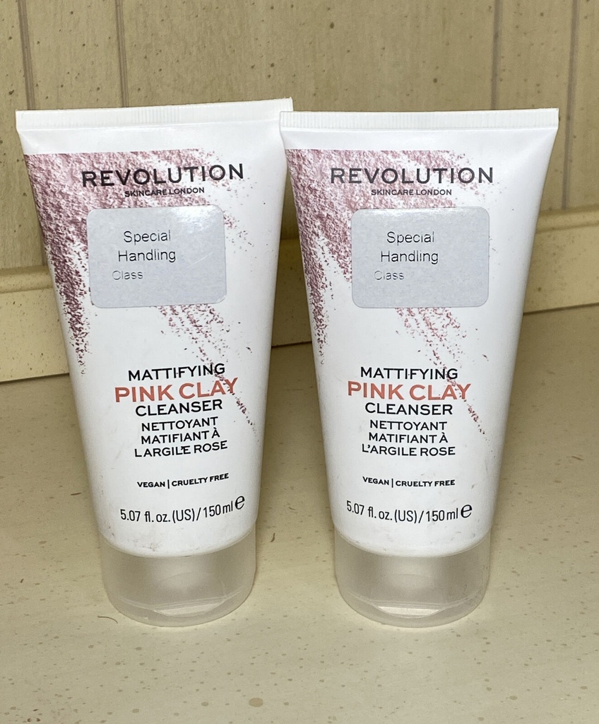 Revolution Skincare Mattifying Pink Clay Mud-to-Foam Cleanser