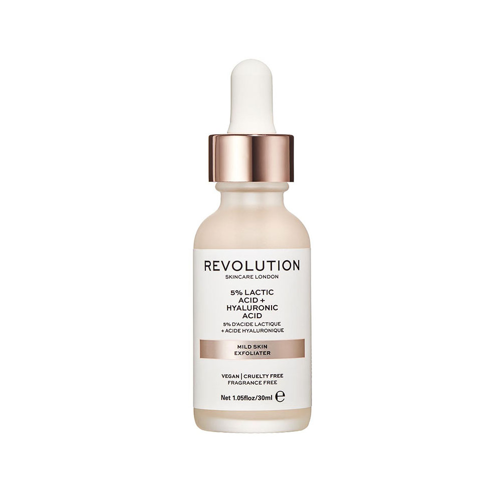 Revolution Skincare Mild Skin Exfoliator - 5% Lactic Acid + Hyaluronic Acid