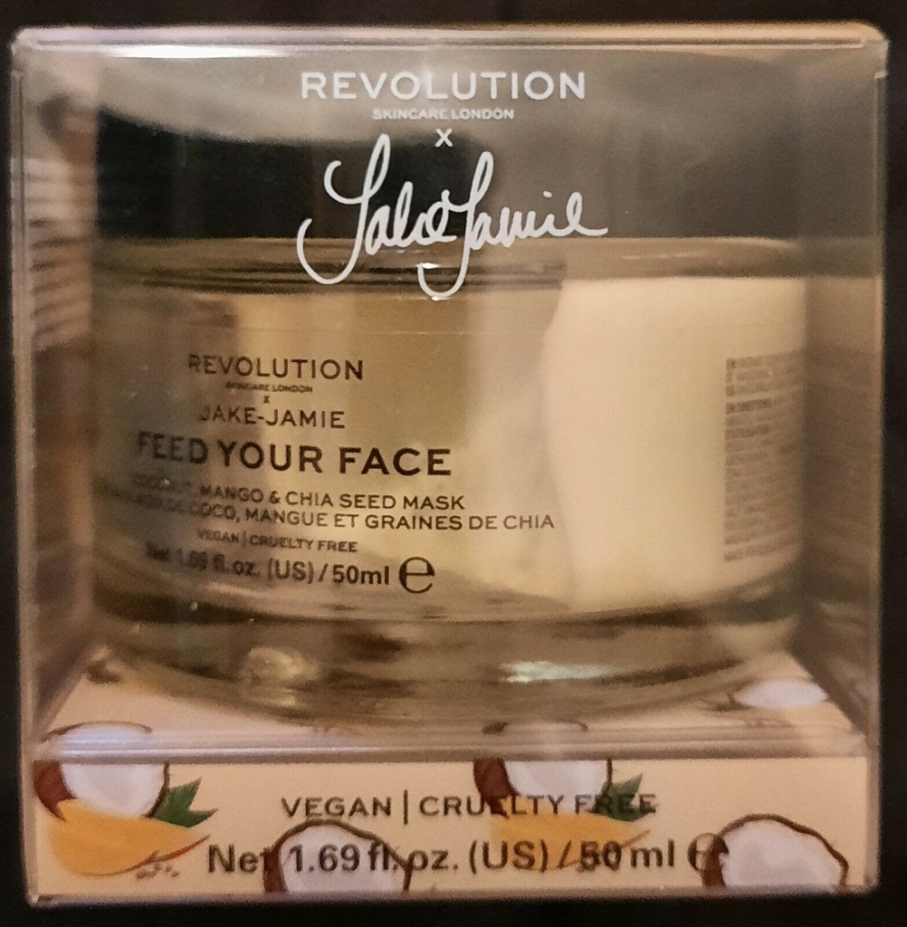 Revolution Skincare x Jake – Jamie Coconut, Mango & Chia Seed Radiant Glow Face Mask
