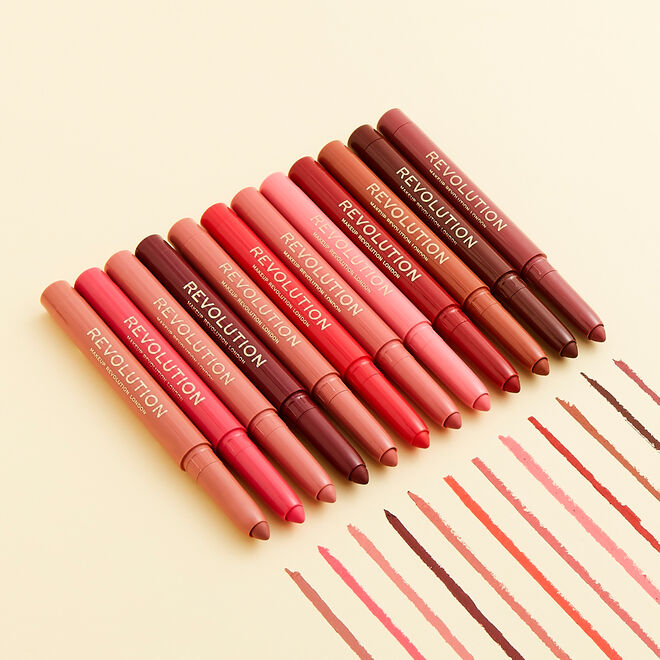 Revolution Velvet Kiss Lip Crayon Cupcake