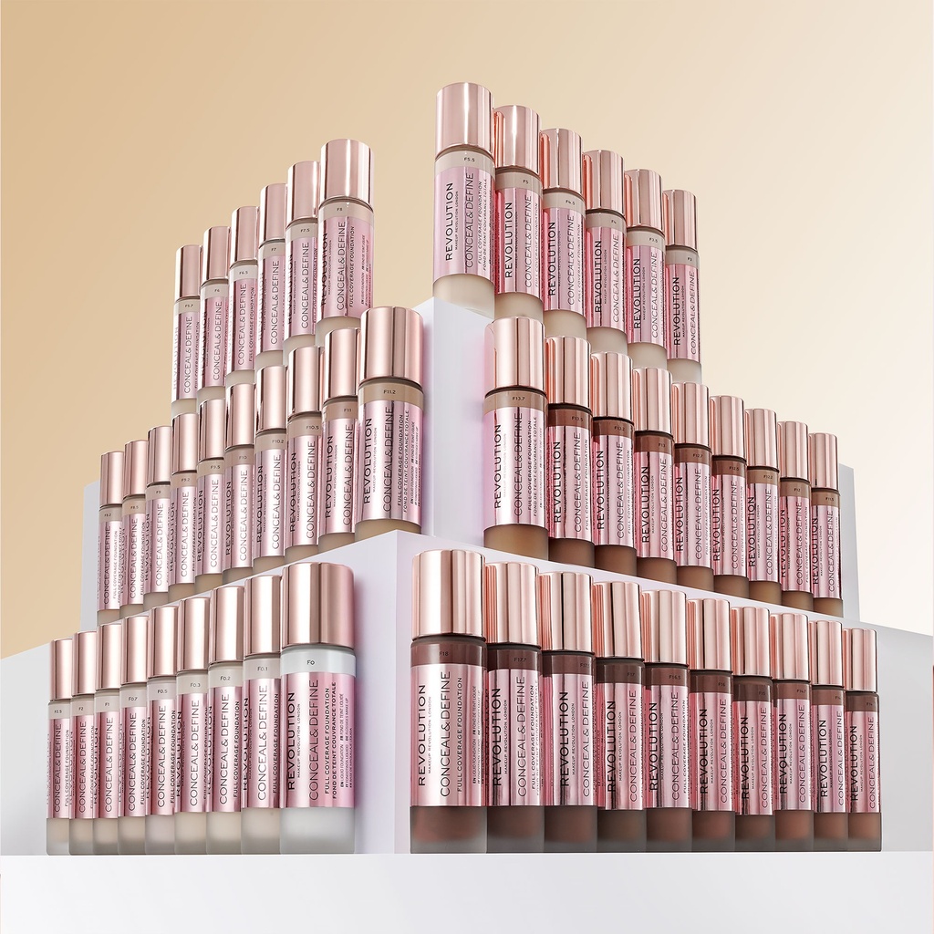 Revolution Conceal & Define Foundation F12
