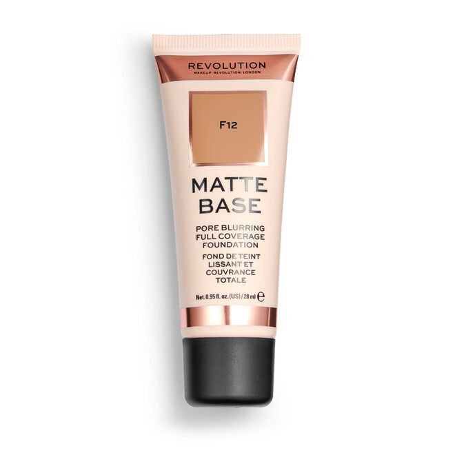 Revolution Matte Base Foundation F12