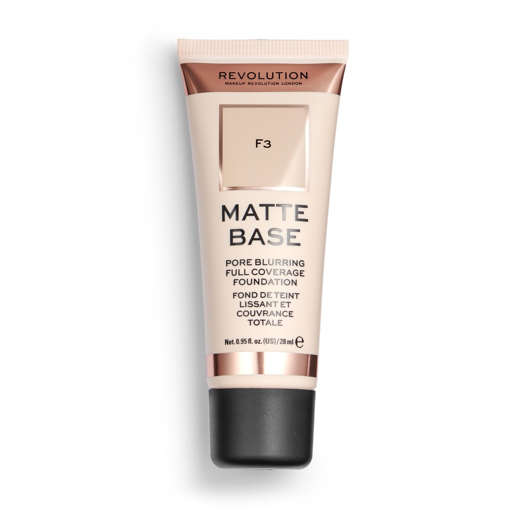 Revolution Matte Base Foundation F3