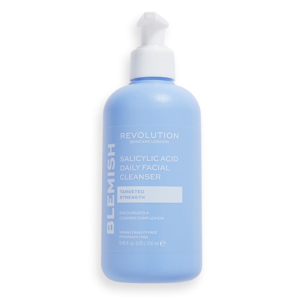 Revolution Skincare Blemish Targeting Salicylic Acid Facial Gel Cleanser