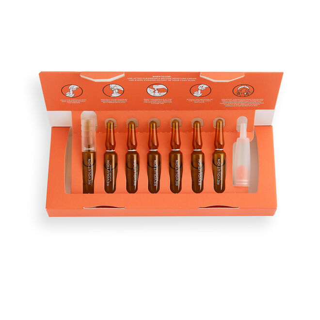 Revolution Skincare Vitamin C 7 Day Brightening Skin Plan Ampoules