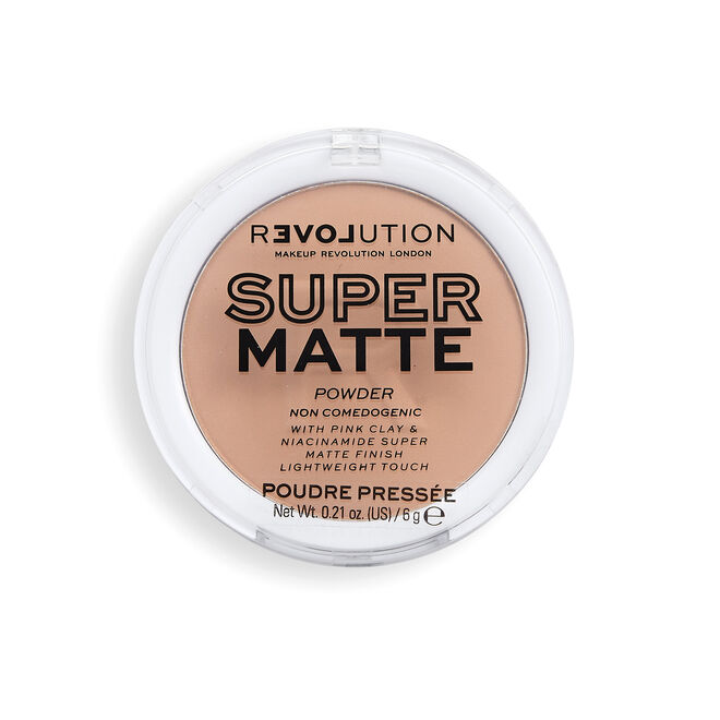 Revolution Super Matte Pressed Powder Beige