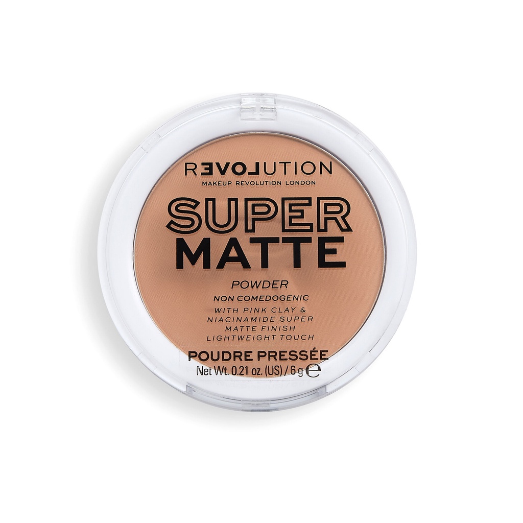 Revolution Super Matte Pressed Powder Tan