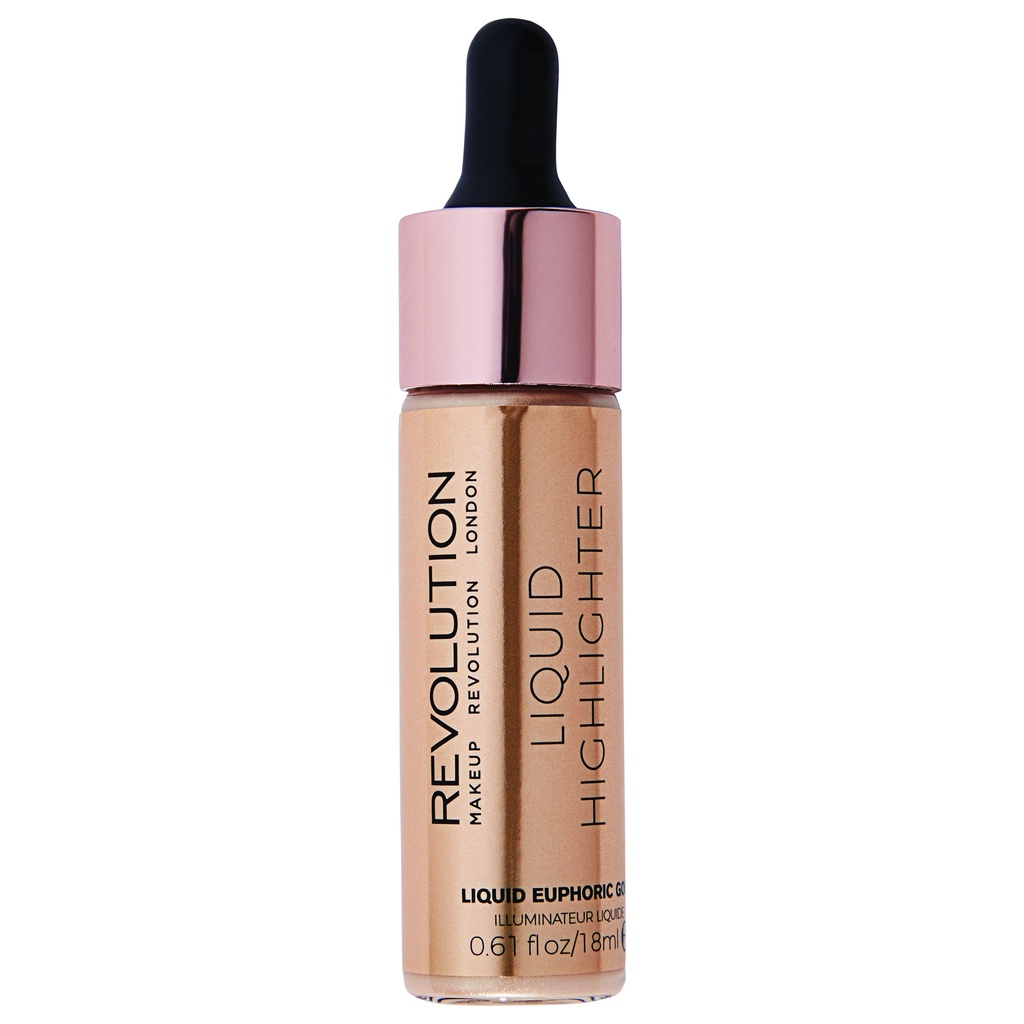 Makeup Revolution Liquid Highlighter Euphoric Gold